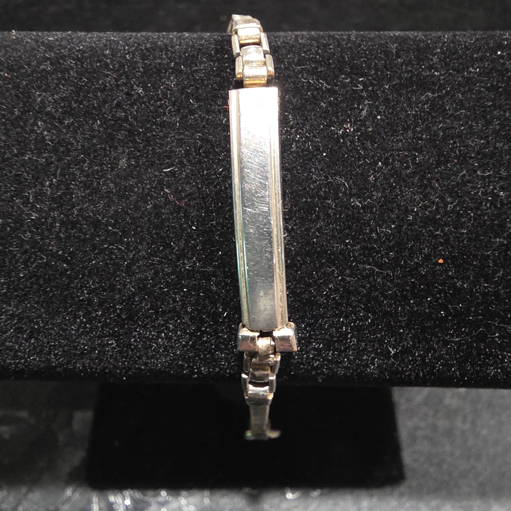 Topps 1940s NOS Vintage Deployment Snake Chain Stainless WatchBand